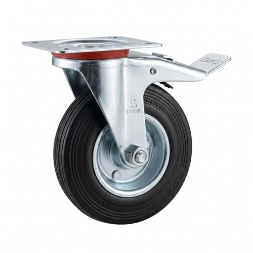 TEKERLEK FRENLİ-HAREKETLİ-125MM SEZAL