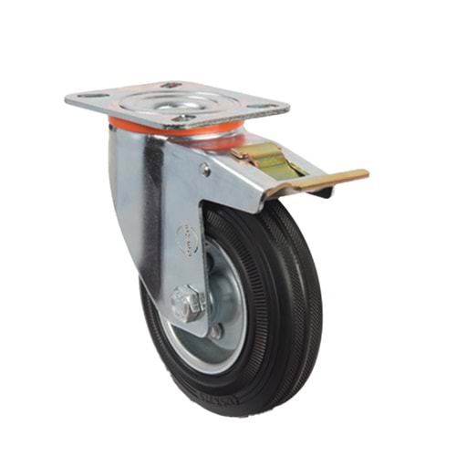 SEZAL METAL SABİT TEKERLEK 100/30-50 KROM