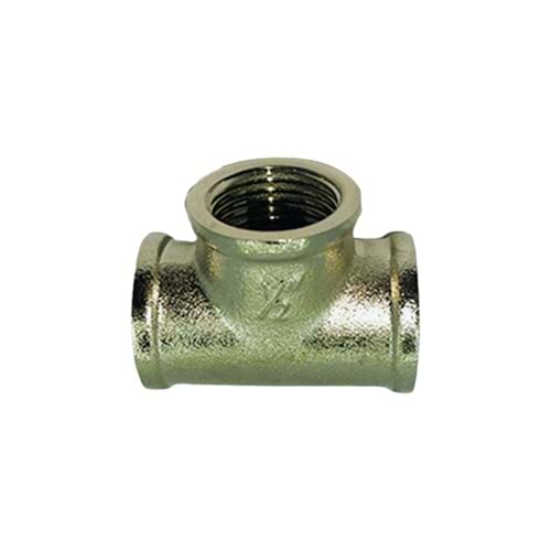 ÇERMİK EŞİT TEE KROM DAF 1/2 İNÇ SARI