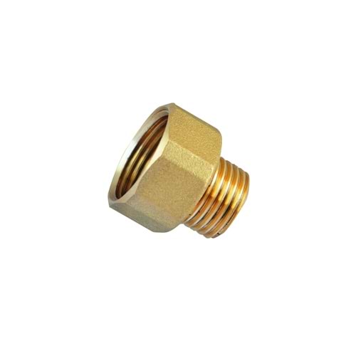 LÜLE PİRİNÇ KROM BUŞ 3/4*1/2 SARI