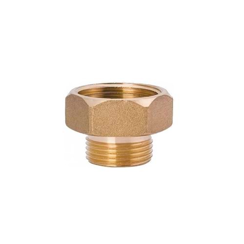 LÜLE PİRİNÇ KROM BUŞ 1/2*3/8 SARI