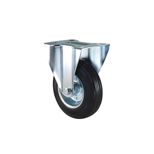 CEO METAL TEKERLEK SABİT 160 MM SİYAH
