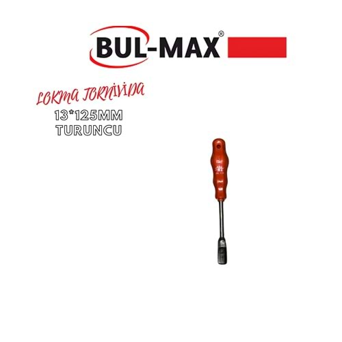 BUL-MAX LOKMA TORNAVİDA 13*125 MM TURUNCU