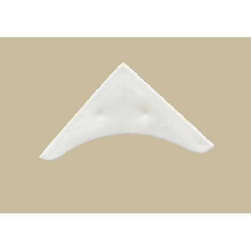 BANKO KENAR TAPASI PLASTIK 3 CM BEYAZ PROPLAS