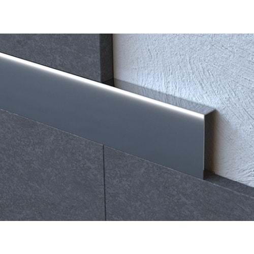 ÇELİK BORDÜR KROM SÜPER AYNA 2.3CM* 2.44 MT KROM PROPLAS