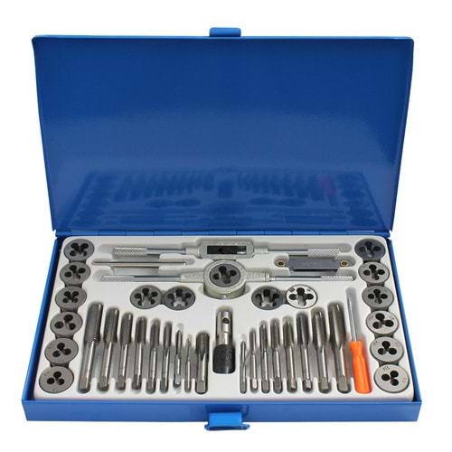 KLAVUZ SETİ-METRİK 3-12-40 PCS-NORMEX-GRİ KUTU