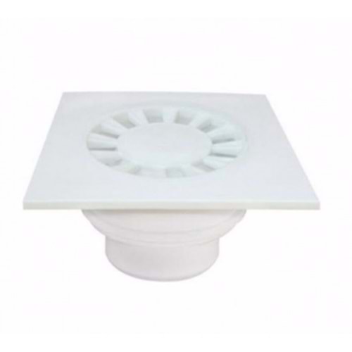 EDU PLASTİK DUŞ SÜZGECİ 1/2 İNÇ BEYAZ