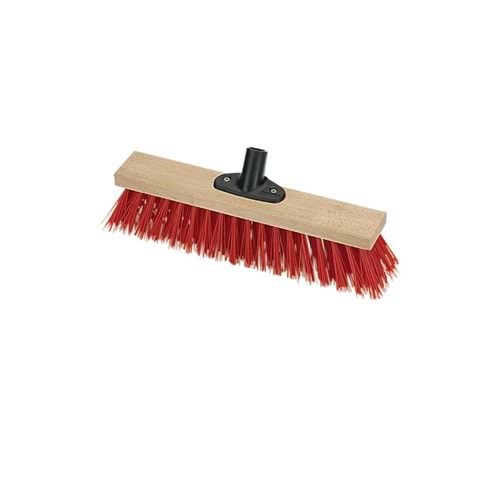 DÖNGES PLASTİK SOKAK SÜPÜRGESİ 300 MM KIRMIZI