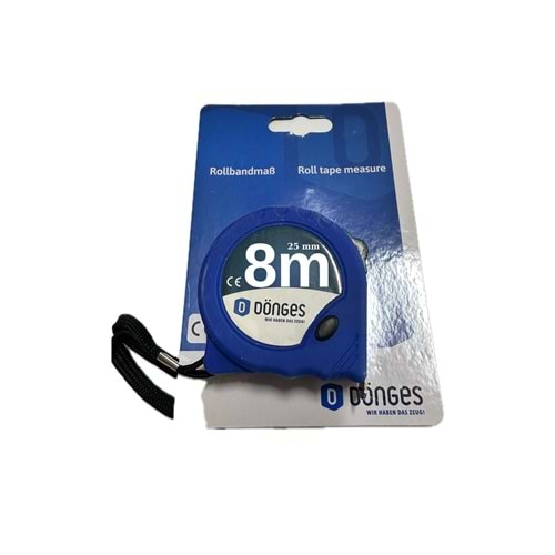 FİBERGLASS ŞERİT METRE 8 MT*25 MM MAVİ