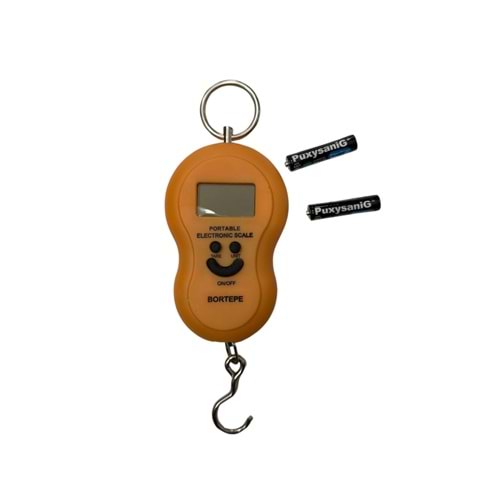 BORTEPE PİLLİ MİNİ KANTAR 50 KG KARIŞIK
