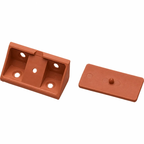DOLAP KURMA ÜÇGEN PLASTİK 4 CM KAHVE AYDER
