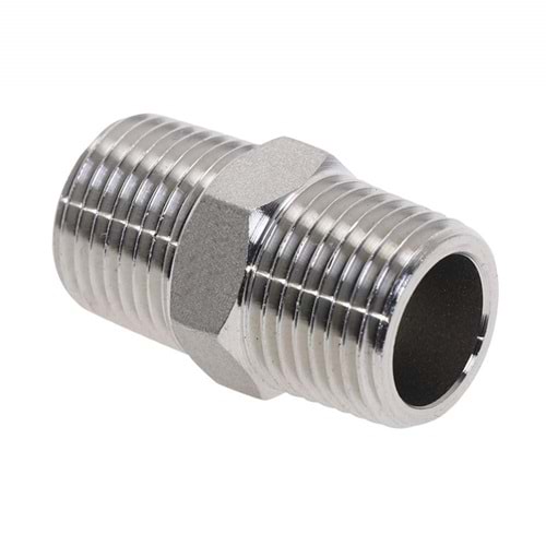 KROM NİPEL 3/8 KROM/ ÇERMİK