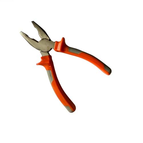 TOP PLİER İZOLELİ PENSE 180 MM TURUNCU-GRİ