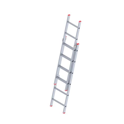 MERDİVEN PTT SÜRGÜLÜ 2 PARÇA ALM 2X2=4 MT SİLVER VİZYON