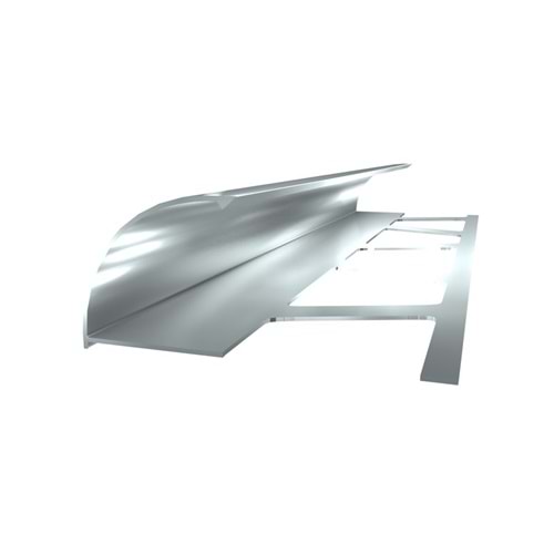 PROPLAS ALÜMİNYUM FAYANS KÖŞESİ DIŞ 10 MM*270 CM PARLAK