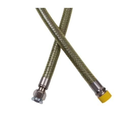 GAZ FLEX 50 CM OCAK FIRIN 1/2-1/2 -DİŞİ-ERKEK SARI 73 PEPE