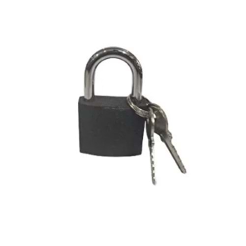 CMC KISA HALKA ASMA KİLİT 25 MM GRİ