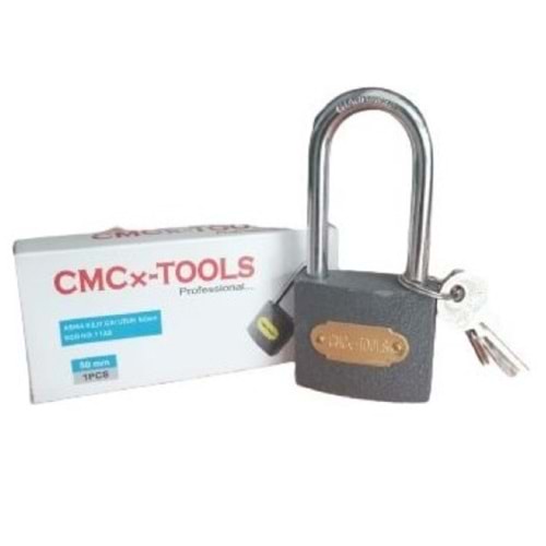 CMC UZUN ASMA KİLİT 32 MM GRİ