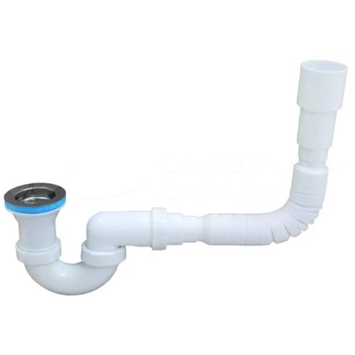 DUŞ DEVEBOYNU KÖRÜKLÜ 50 MM 1620 BEYAZ NOVA