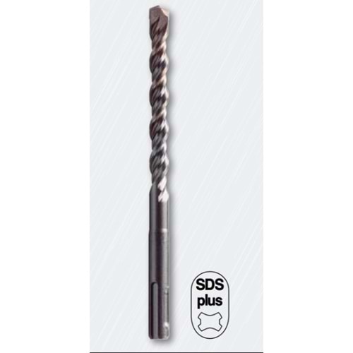 EDU SDS PLUS 2 ELMAS BETON MATKAP UCU 13*160*100 MM SİLVER