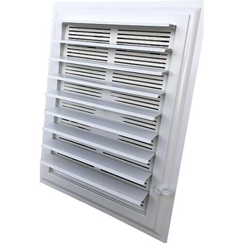 MENFEZ PLASTİK 45*45 BEYAZ PANJURMATİX