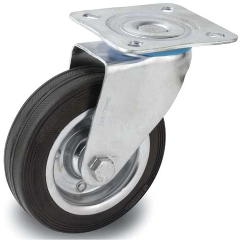 SEZAL - CEO - BUĞRA - KAMA - ORKO METAL HAREKETLİ TEKERLEK 200/50 100 MM KROM