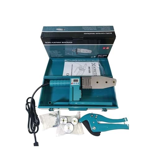 BORU YAPIŞTIRMA MAKİNESİ-MAKASLI-HKT855-800W-HAKTAŞ-YEŞİL