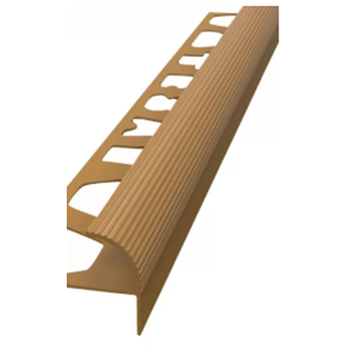 MERDİVEN BASAMAK ÇITASI F TİPİ-ALM(ALTIN) 10 MM- 2.50 MT ALTIN PROPLAS