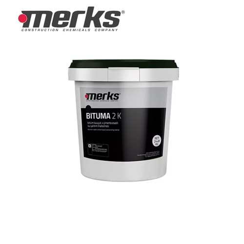 MERKS BİTUMA 2K SIVI MEMBRAN 32 KG BEYAZ