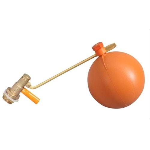 DEPO TOPU KOMPLE FLATÖR 1/2 İNÇ KAHVE P.D.K