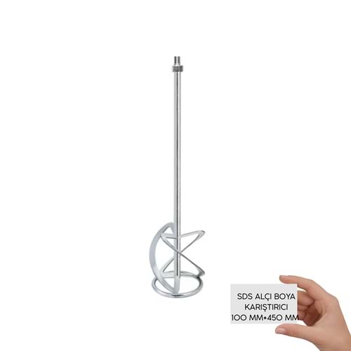 ORIENT SDS ALÇI BOYA KARIŞTIRICI LAMA 100*450 MM KROM