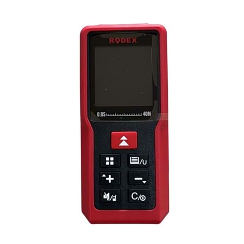 RODEX DİJİTAL LAZER METRE 40 MT KIRMIZI RHT0903110040