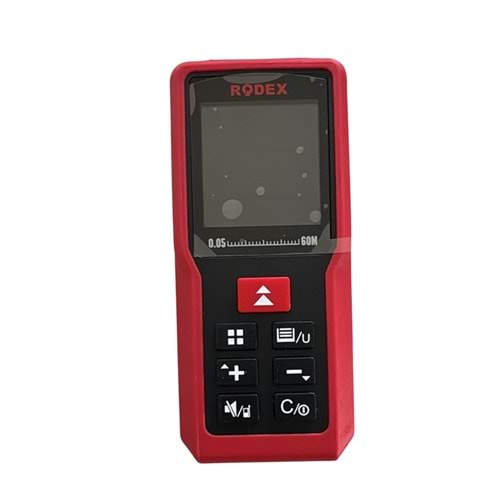 RODEX DİJİTAL LAZER METRE 60 MT KIRMIZI RHT0903110060