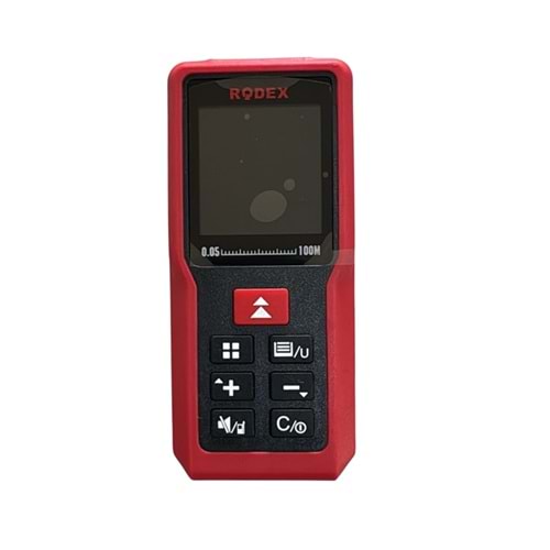RODEX DİJİTAL LAZER METRE 100 MT KIRMIZI RHT0903110100