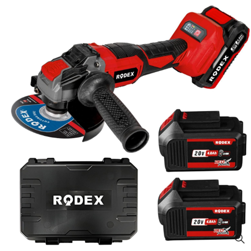 AVUÇ TAŞLAMA AKÜLÜ MİNİ 115/125 MM 8500RPM 20VIR RODEX RDX1022