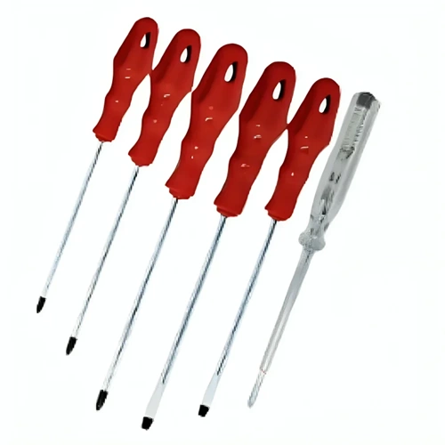 TORNAVİDA SET-PLASTİK SAP-6 LI SET-RODEX-KIRMIZI RHT0504200006