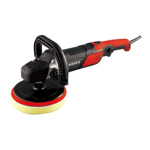 RODEX D.TİP KOL EKSANTİRİK POLİSAJ MAKİNESİ ORBİTAL 150 MM 950W 21 MM KIRMIZI RDX1485