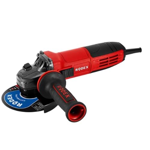 RODEX AVUÇ İÇİN TAŞLAMA MAKİNESİ 115MM/125 MM 750W 11000 RPM KIRMIZI RDX1040