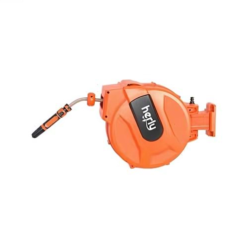 HERLY DUVAR MONTELİ HORTUM MAKARASI 25M*1.5 MM TURUNCU