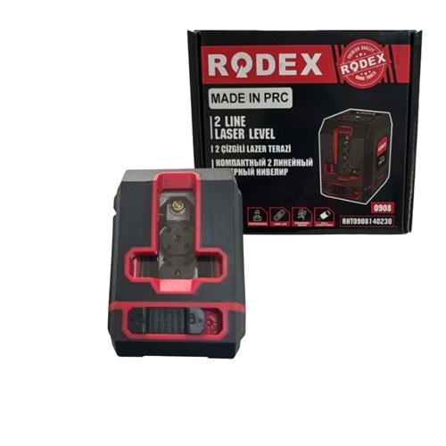 RODEX LAZER HİZALAMA 2 ÇİZGİLİ 20*30 MT SİYAH RHT0908140230