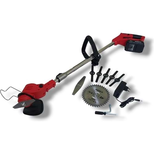 RODEX AKÜLÜ ÇİM KENAR KESME-TIRPAN-150MM 10000RPM 20V-RO RDX9021