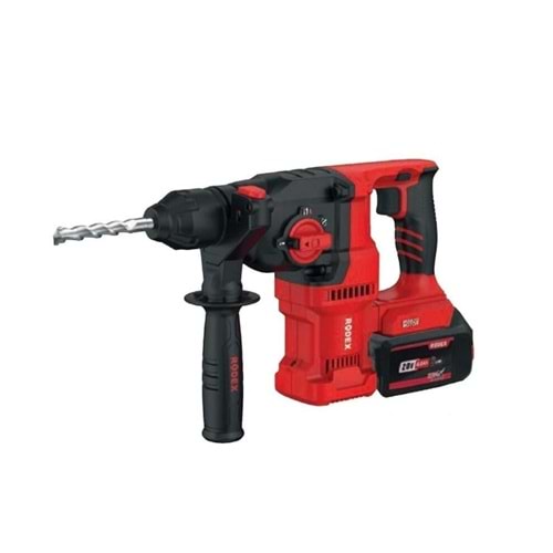RODEX SDS PLUS AKÜLÜ KÖMÜRSÜZ PNÖMATİK MATKAP AKÜLÜ 26 MM 0-1150 RPM 20V 2.8J RPX2377