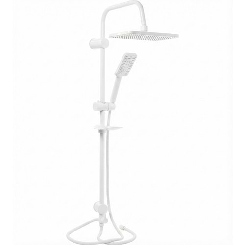 DUŞ SETİ ROBOT KARE 5+1 FONKSİYON KARE BEYAZ HÜNER-YAŞ