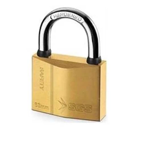 ÖZTAŞ KISA ASMA KİLİT 38 MM SARI