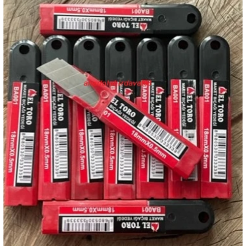 MAKET BIÇAĞI-YEDEK-AĞZI-10 LU-18 *05 MM-EL TORO