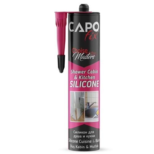 CAPOFİX SİLİKON DUŞAKABİN ŞEFFAF 280 ML