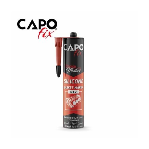 CAPOFİX SIVI CONTA +300 DERECE 280 ML KIRMIZI/GRİ