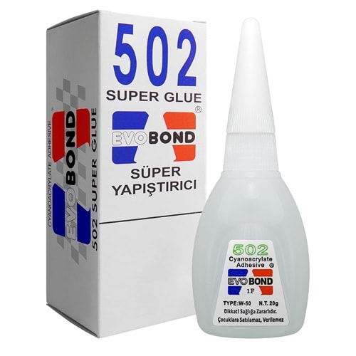 JAPON YAPIŞTIRICI ÇOK AMAÇLI 502 20 MG EVOBOND BEYAZ
