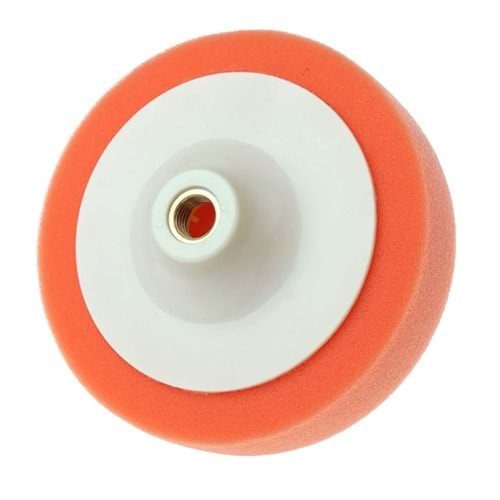 POLİŞ SÜNGERİ-M14 BAĞLANTI-150MM-DEMAX-TURUNCU DMX4030