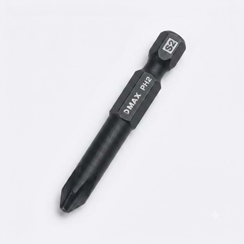 PH BİTS UÇ YILDIZ MIKNATISLI PH2*50 MM DMAX SİYAH